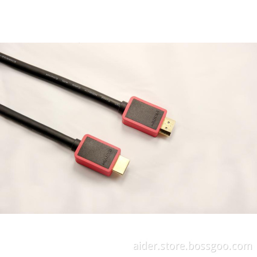 HDMI 19 Male to HDMI 19 Male Red-Black Color